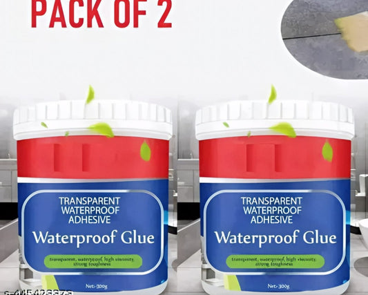 CRACK SEAL GLUE (PACK OF 2) + BRUSH FREE