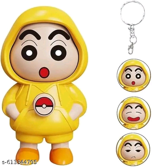 3 in 1 Shinchan Face Changing Keychain