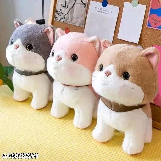 Dogs Soft Toy (pack of 3)