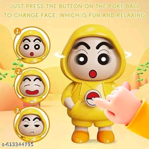 3 in 1 Shinchan Face Changing Keychain